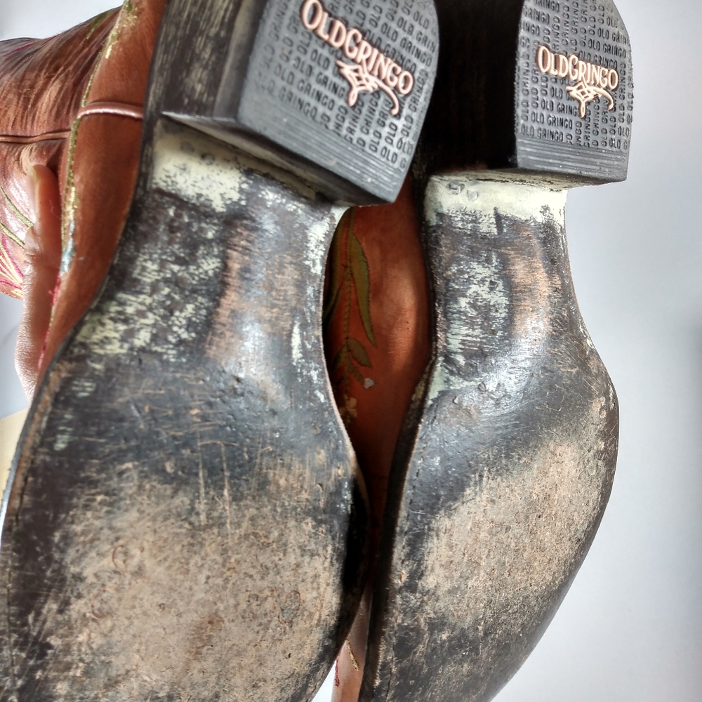 Old Gringo Ventura boots Mango Tall 9B - Picture 8 of 12